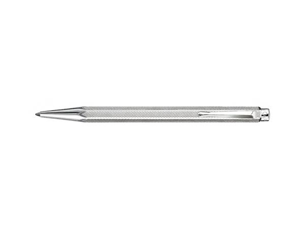 creative art materials caran d'ache ballpoint pen metal grey