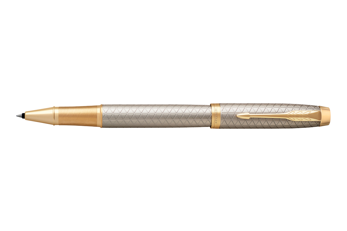 Parker IM Premium Warm Silver Rollerbal