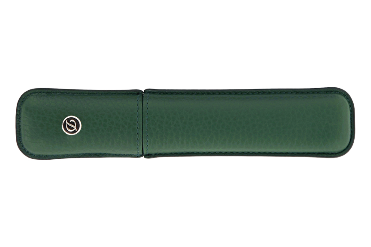 S.T. Dupont Rigid Pen Case - 1 pen - Green