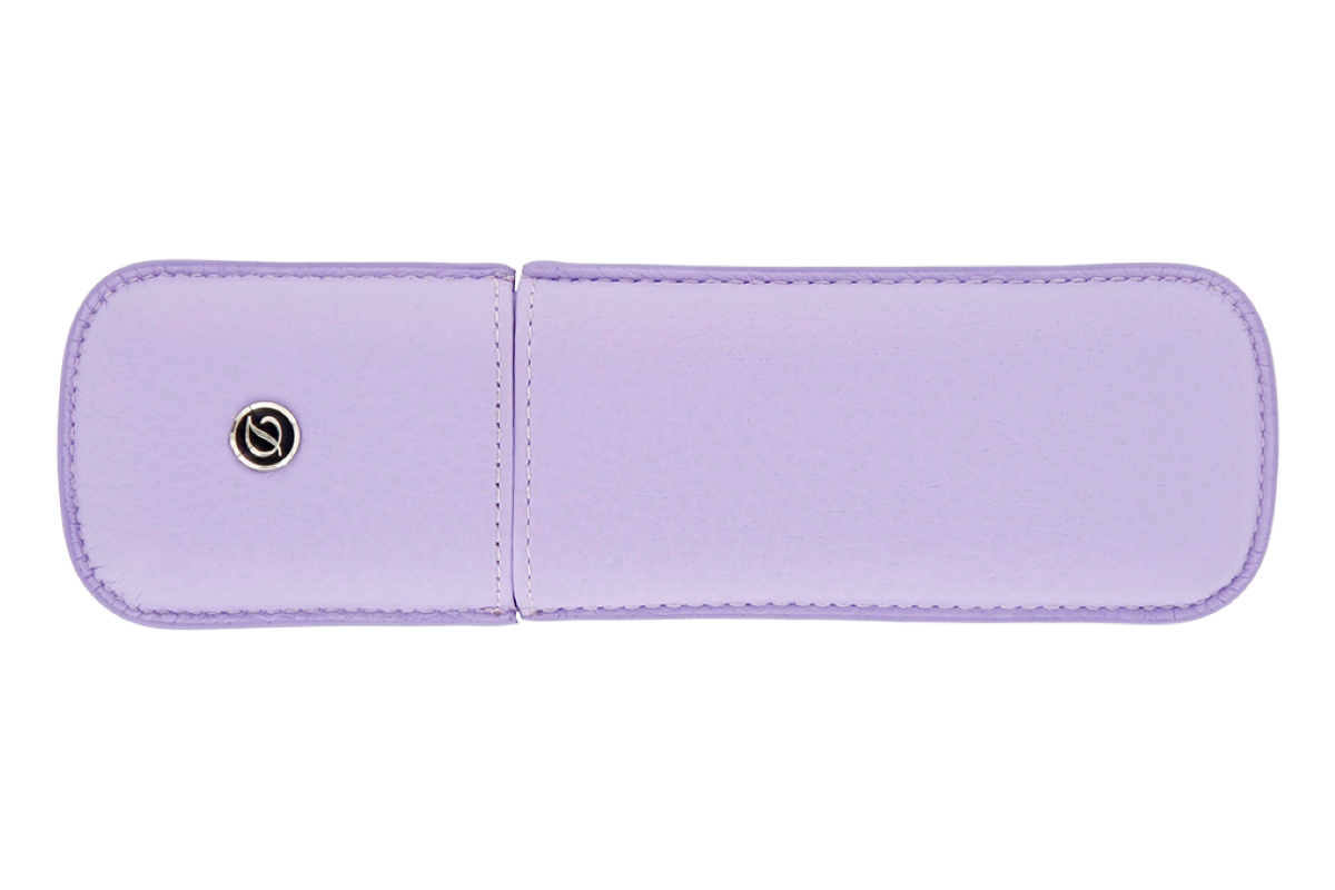 S.T. Dupont Rigid Pen Case - 2 pens - Lavender