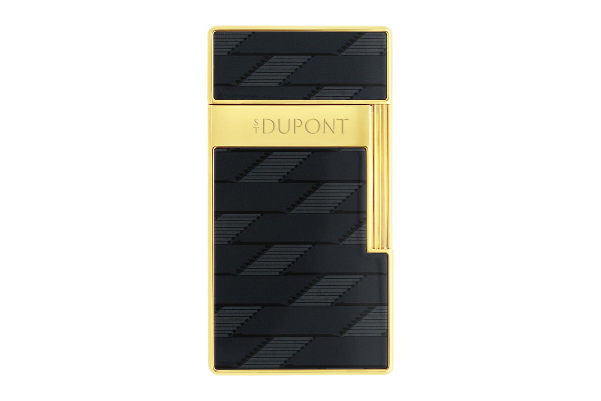 S.T. Dupont Biggy Monogram 1872 Black Aansteker