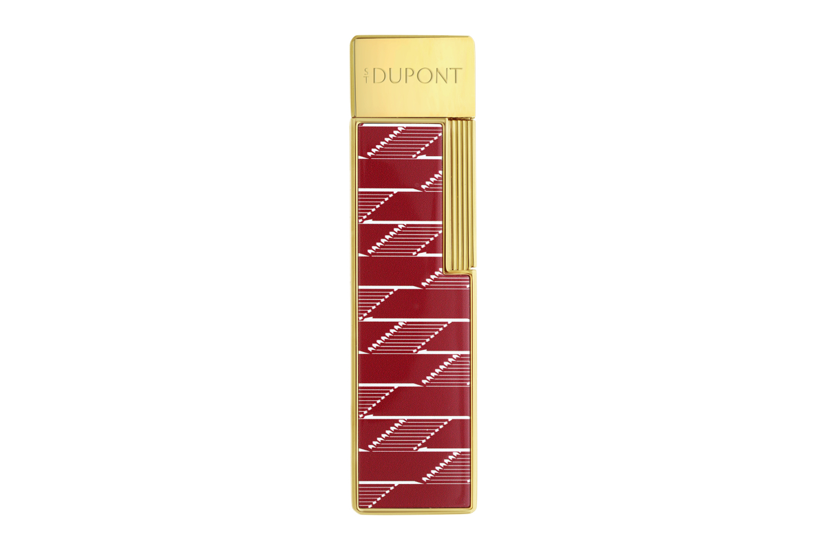 S.T. Dupont Twiggy Monogram 1872 Burgundy Aansteker 