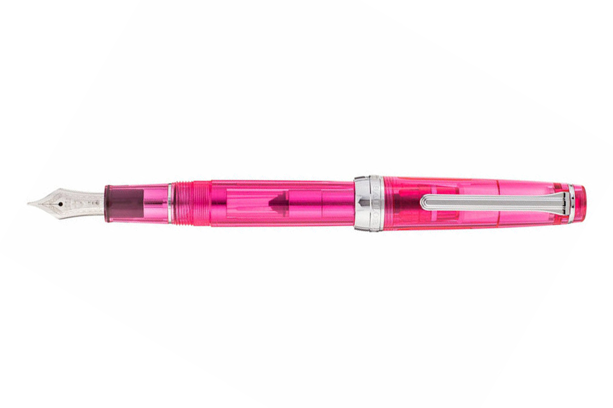 Sailor ProGear Slim Transparent Pink Fountain Pen