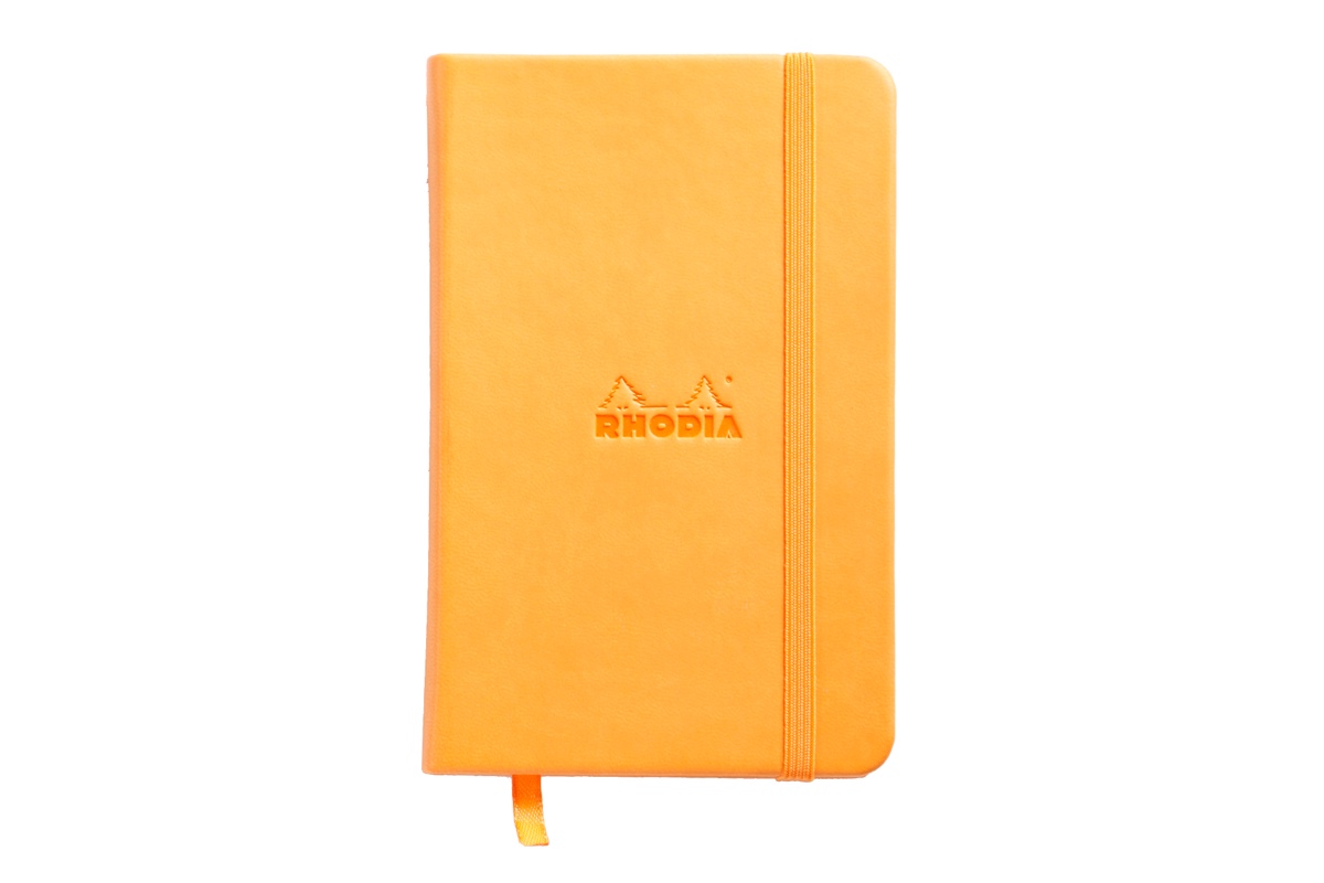 Rhodia Webnotebook A6 - Oranje - Gelinieerd