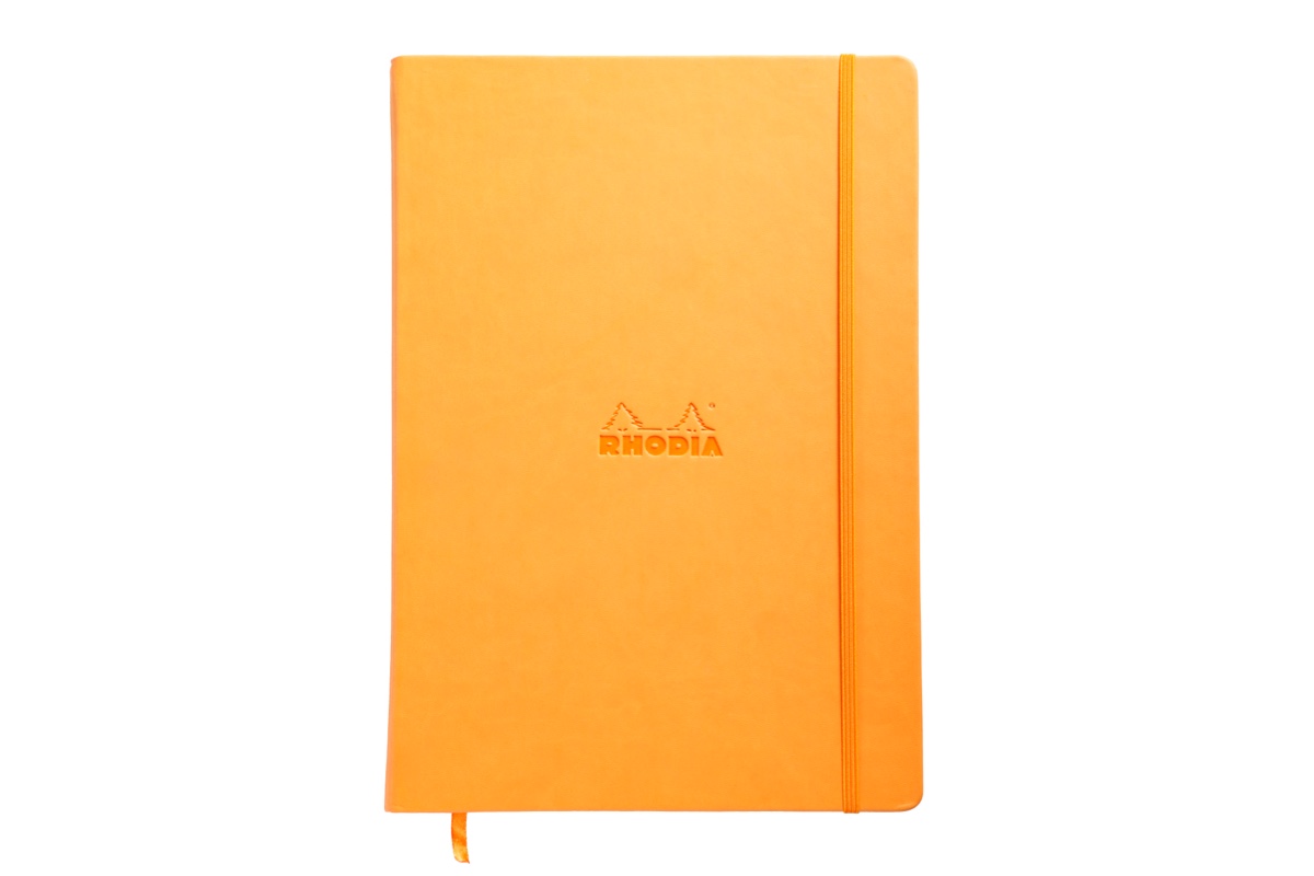 Rhodia Webnotebook A4 - Oranje - Gelinieerd