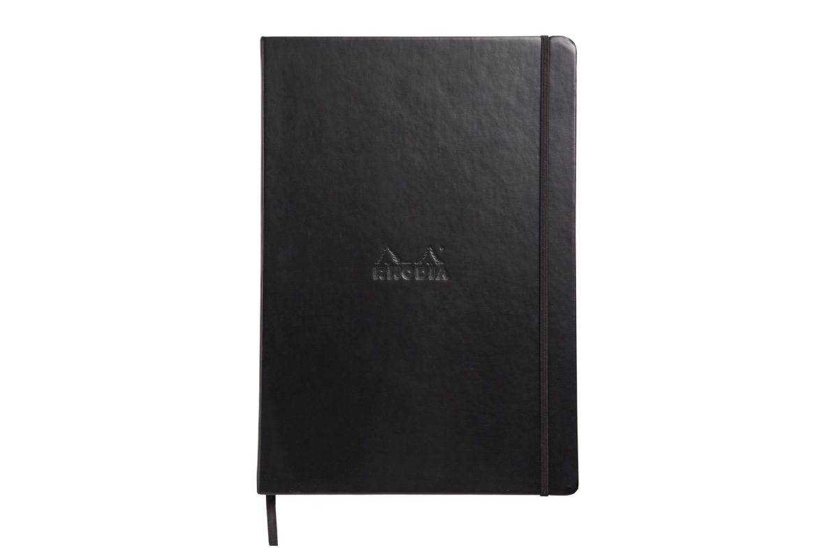 Rhodia Webnotebook A4 - Zwart - Gelinieerd