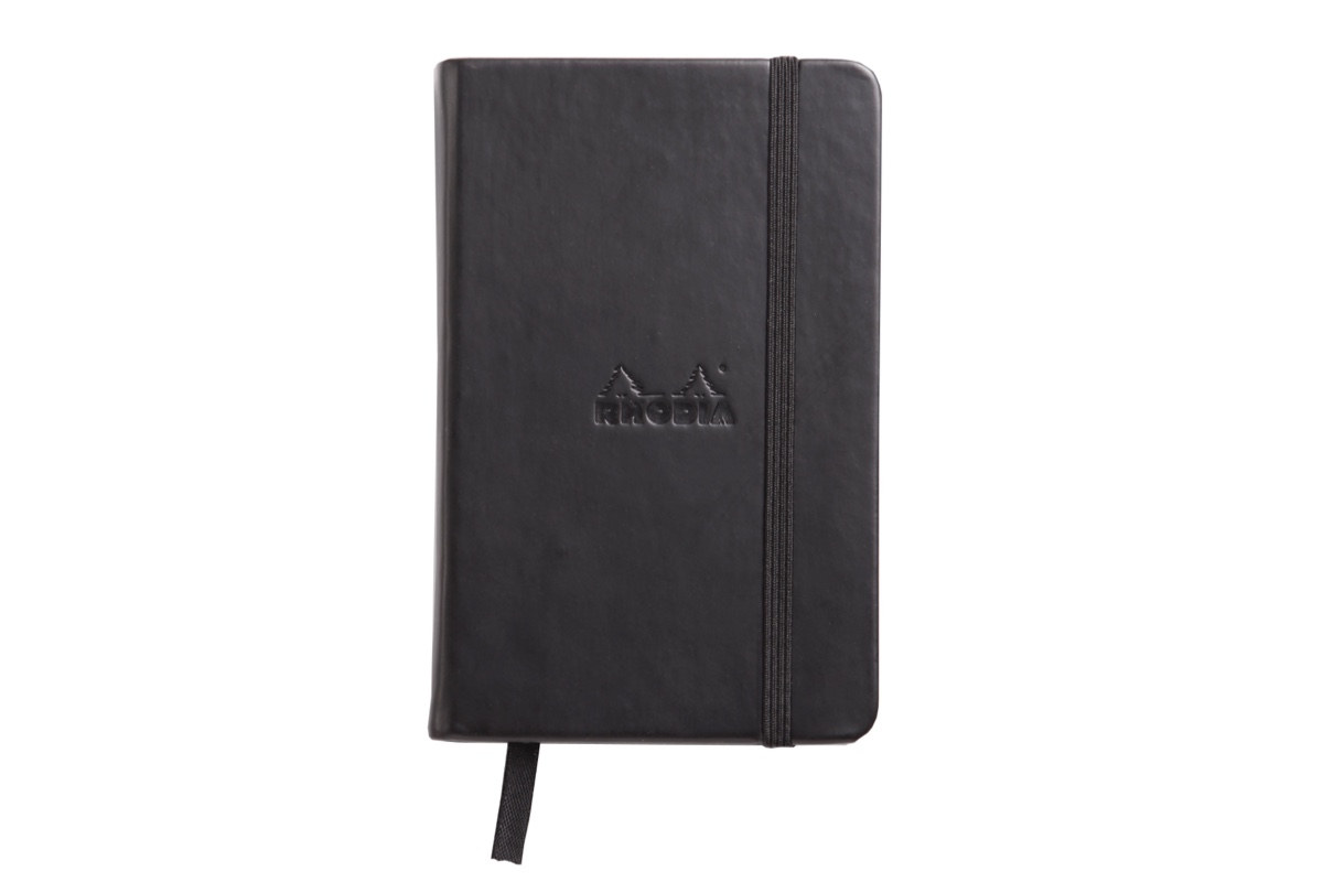 Rhodia Webnotebook A6 - Zwart - Dotted