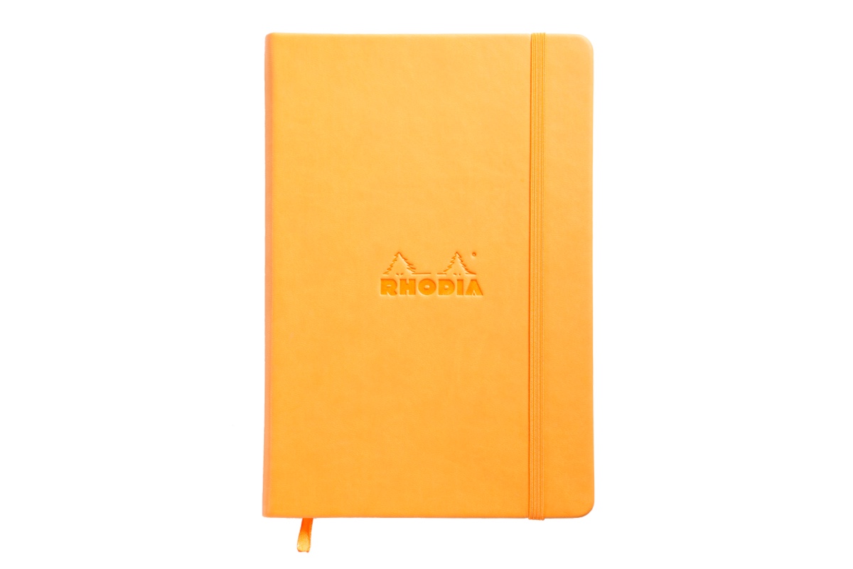 Rhodia Webnotebook A5 - Oranje - Gelinieerd