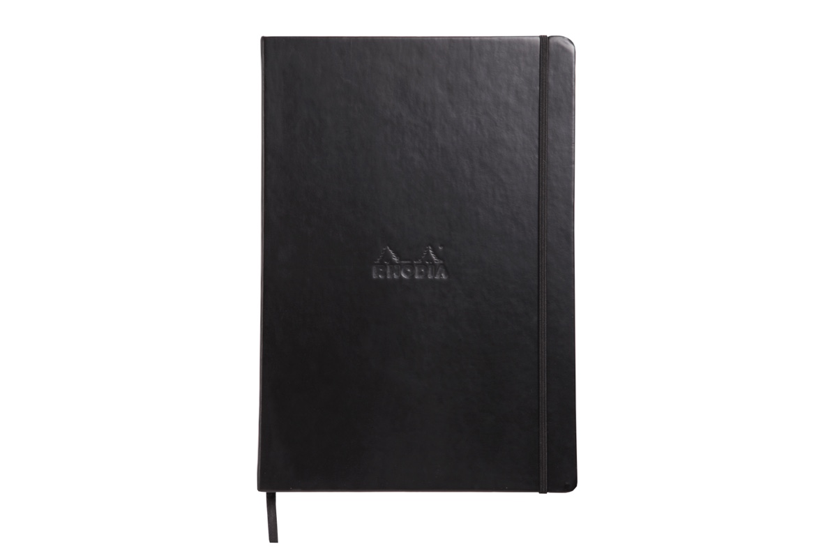 Rhodia Webnotebook A4 - Zwart - Dotted