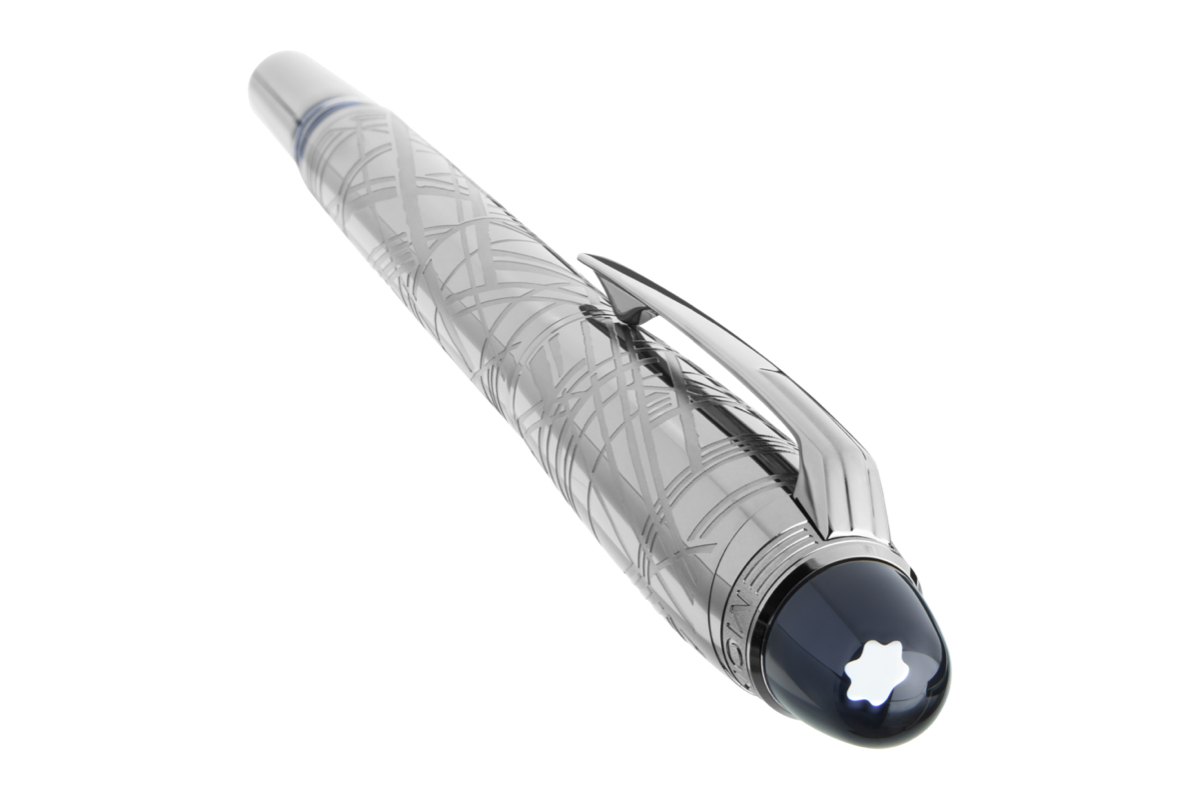 Montblanc Starwalker SpaceBlue Metal Fountain Pen