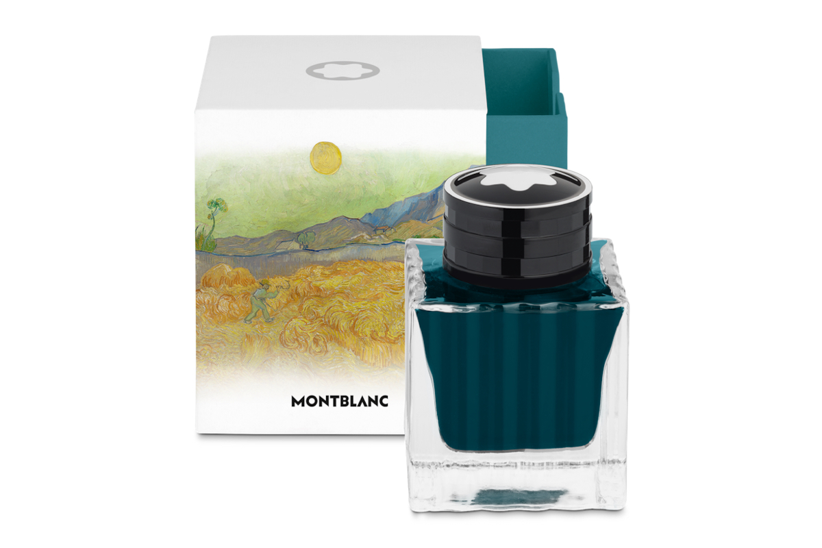 Montblanc Homage to Vincent van Gogh Ink Bottle 50ml Turquoise