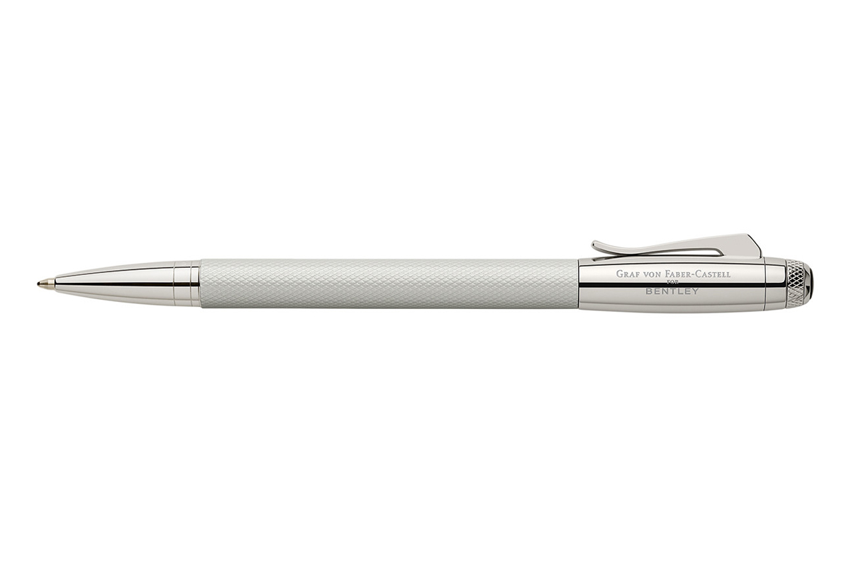 Graf von Faber-Castell Bentley White Satin Balpen