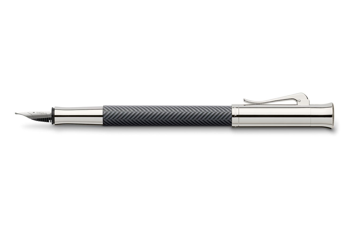 Graf von Faber-Castell Guilloche Cisele Anthracite Vulpen