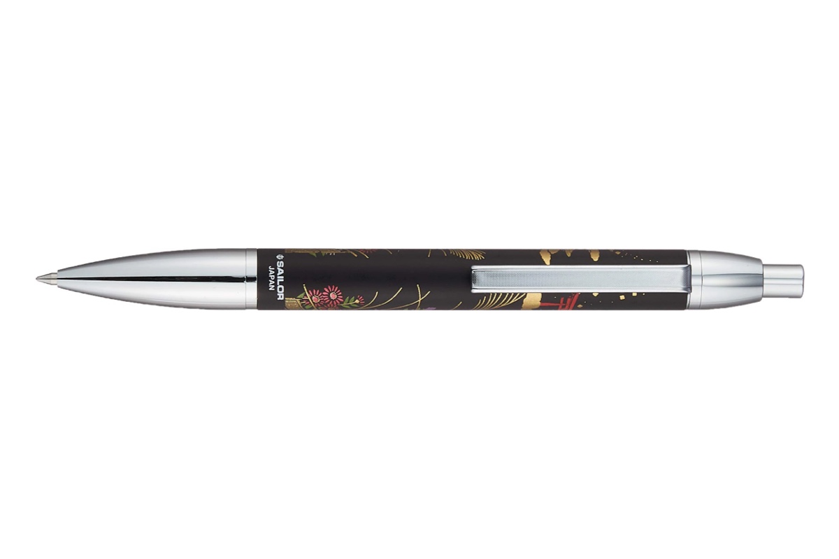 Sailor Yuubi Maki-E 'Kyo Akikusa' Black Balpen