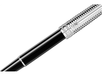 Een Montblanc Meisterstück Geometry Doué Classique Platinum Rollerbal koop je bij P.W. Akkerman Amsterdam