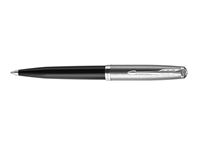 Een Parker 51 Core Black CT Balpen koop je bij P.W. Akkerman Amsterdam