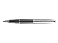 Een Waterman Emblème Black CT Vulpen koop je bij P.W. Akkerman Amsterdam