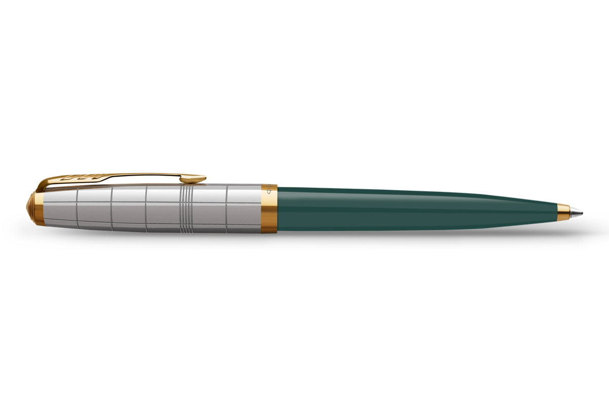 Parker 51 Premium Forest Green GT Balpen