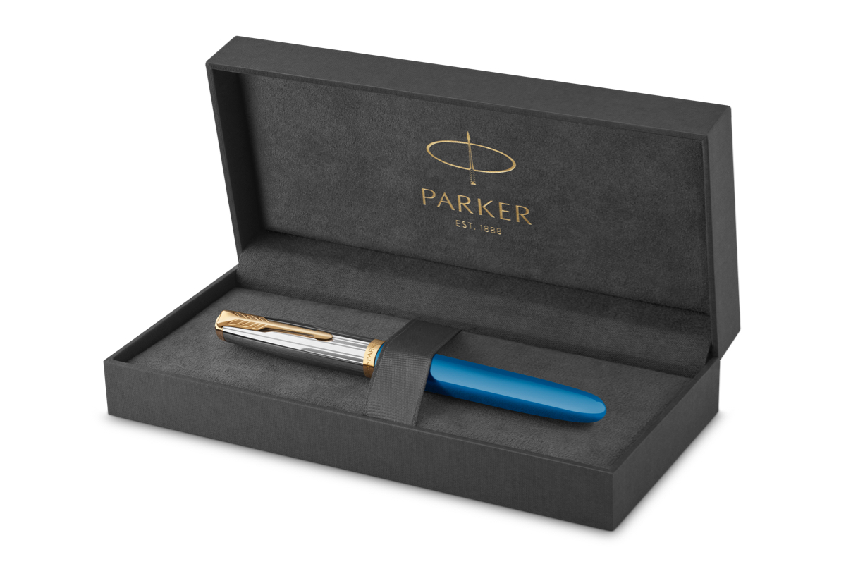 Parker 51 Premium Turquoise GT Fountain Pen