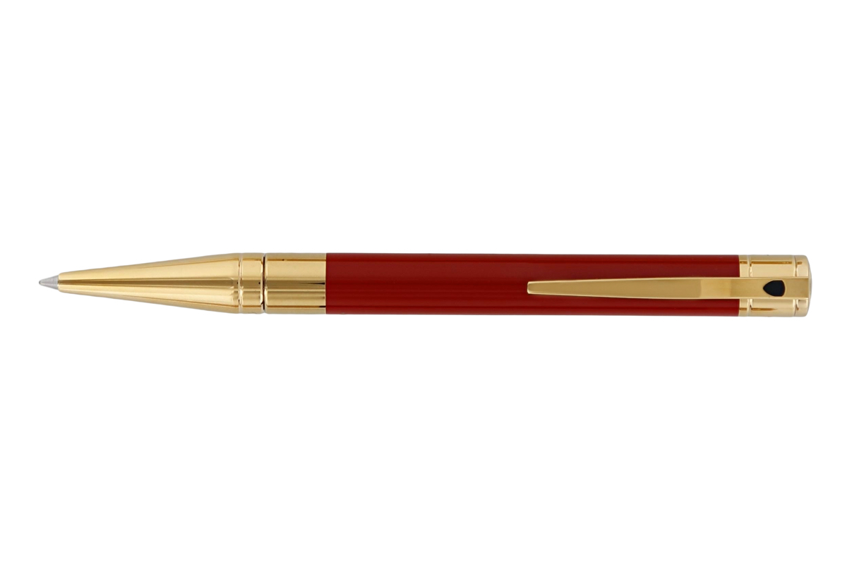 S.T. Dupont D-Initial 'Dragon' Burgundy Balpen