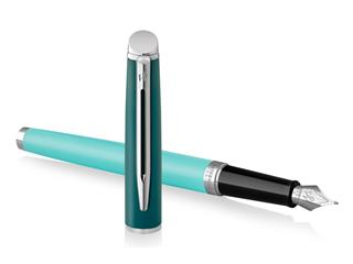 Stylo personnalisé Waterman - Bille Hémisphère Acier Satiné CT