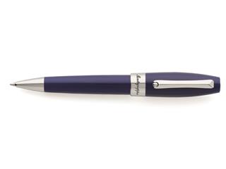 Resin Palladium trim, Blue Montegrappa Italia Rollerball pen 