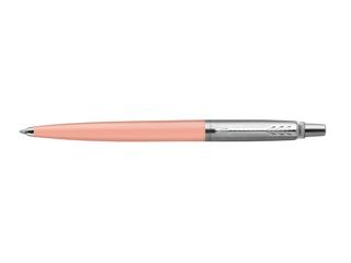 Stationery Pen, Pink With Rose Gold Tirm l Clickable Pen