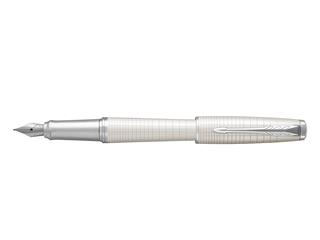 Medium Po Parker Urban Premium 5th Technology Ebony Metal Chiseled Fountain Pen 