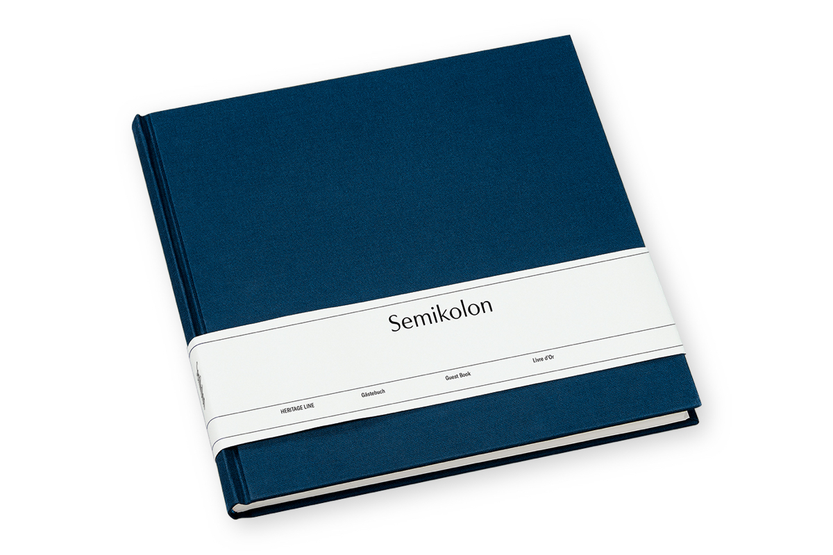 Semikolon Guest Book Marine