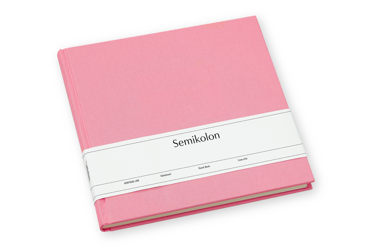 Semikolon Guest Book Flamingo