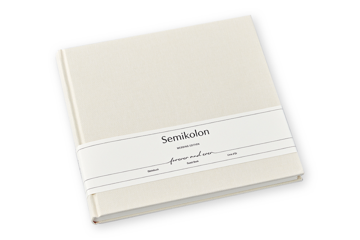 Semikolon Guest Book Wedding Edition