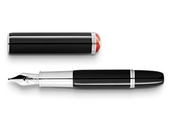 Montblanc Heritage Rouge et Noir Baby Black Fountain Pen