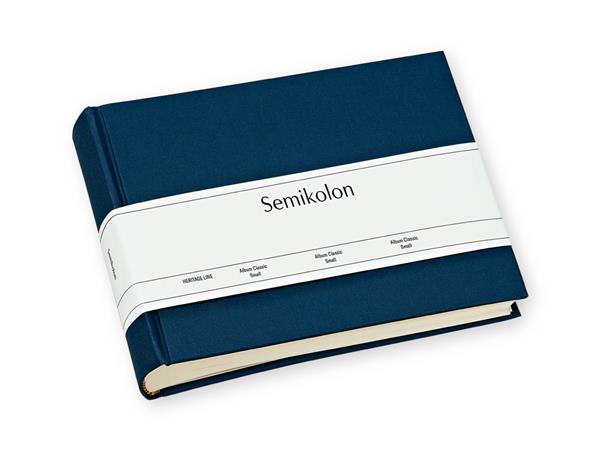 Semikolon Photo Album Classic Small Azzurro