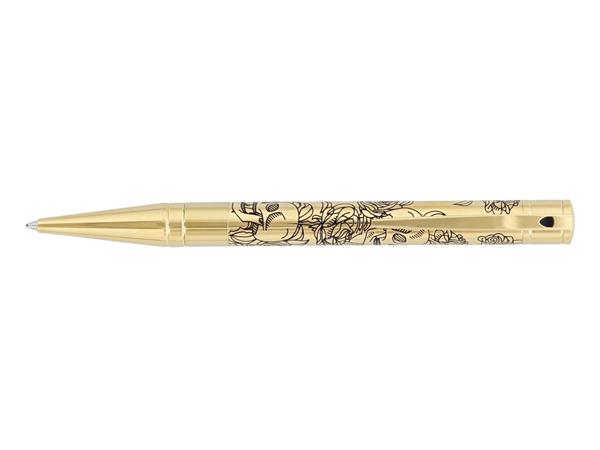 ACCENDINO DUPONT INITIAL LINE GOLDEN BRONZE