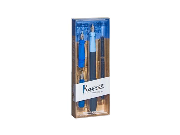 Kaweco Perkeo Blue Calligraphy Set