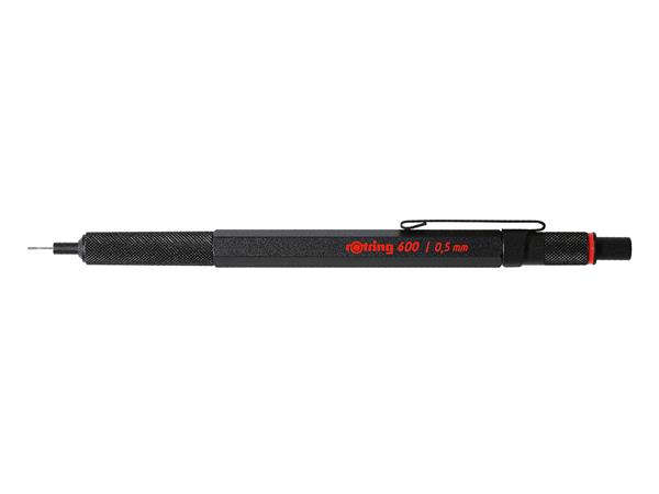 Rotring 600 0.5mm Silver Mechanical Pencil