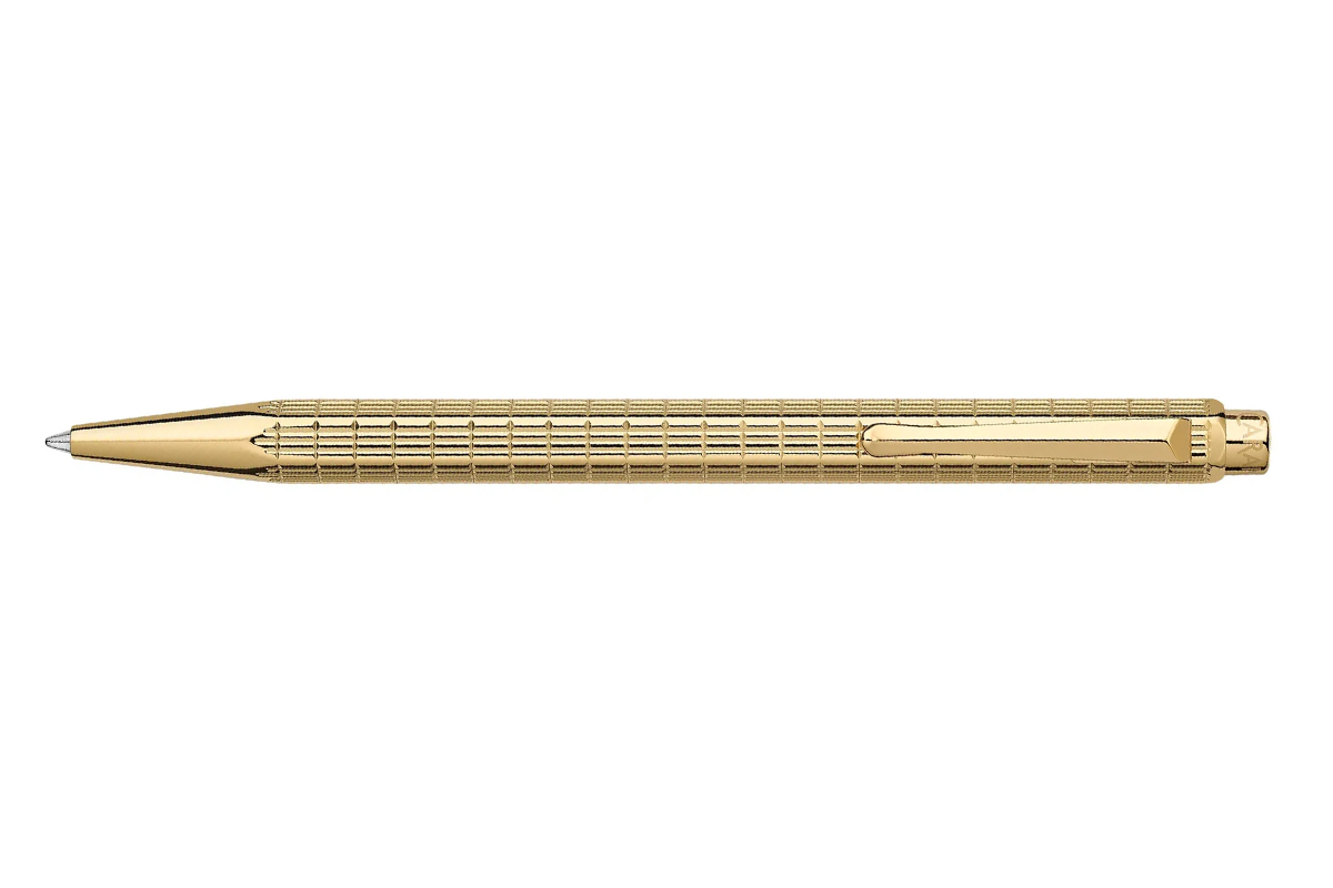 Caran d'Ache Ecridor Light Set Gold Ballpoint and Pen Case