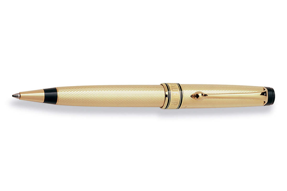 Aurora Optima 'Grana di Riso' 18K Solid Gold Balpen