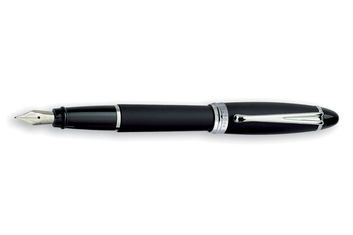 Aurora Ipsilon Satin Black Vulpen 