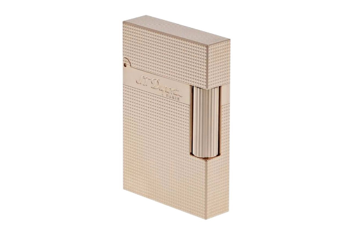 S.T. Dupont Ligne 2 Small Microdiamond Rosegold Aansteker