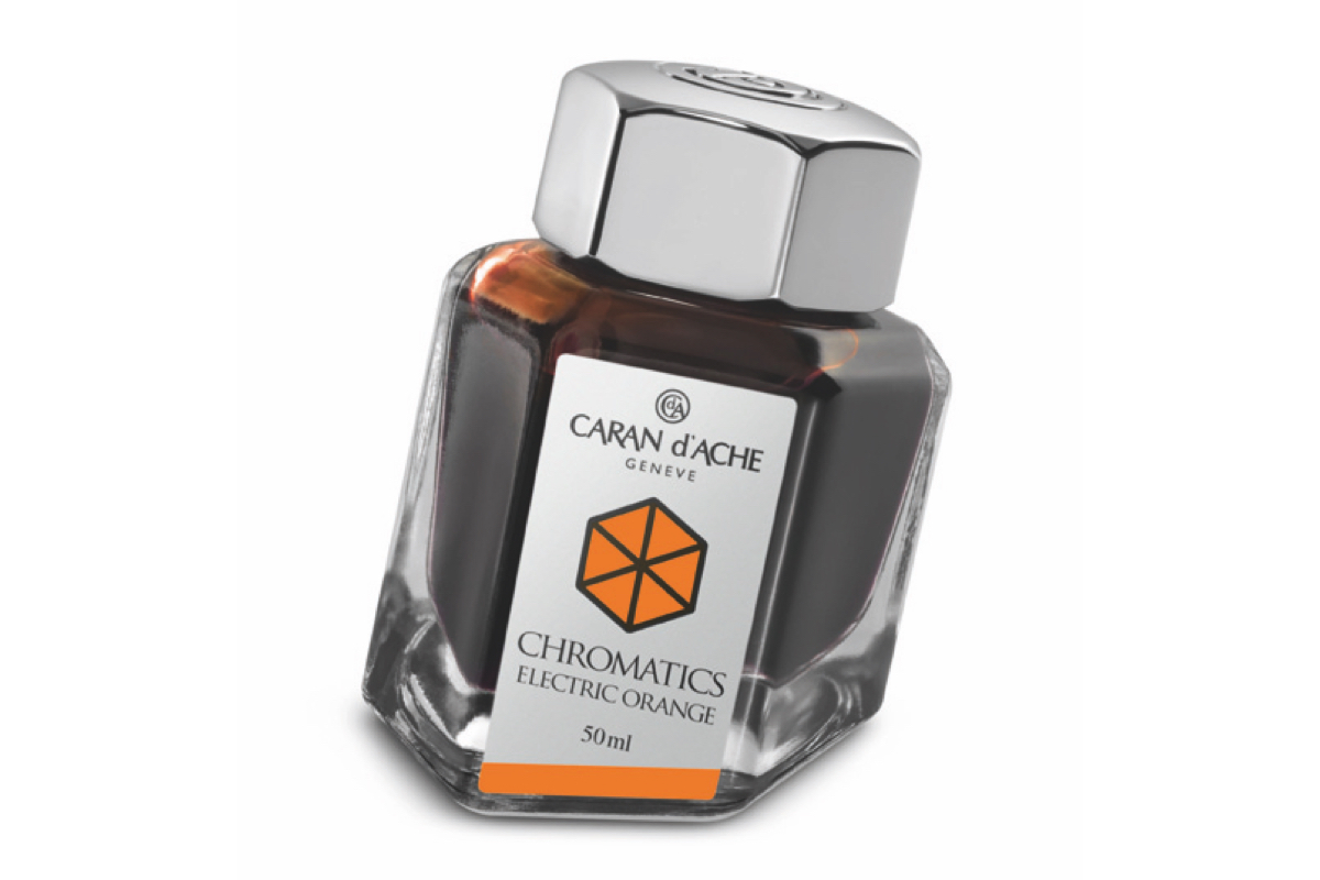 Caran d'Ache Inktpot Electric Orange