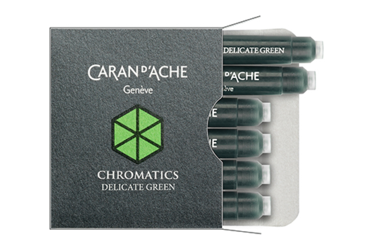 Caran d'Ache Inktpatronen Delicate Green