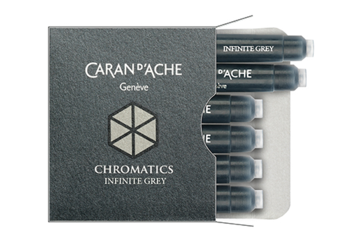 Caran d'Ache Inktpatronen Infinite Grey