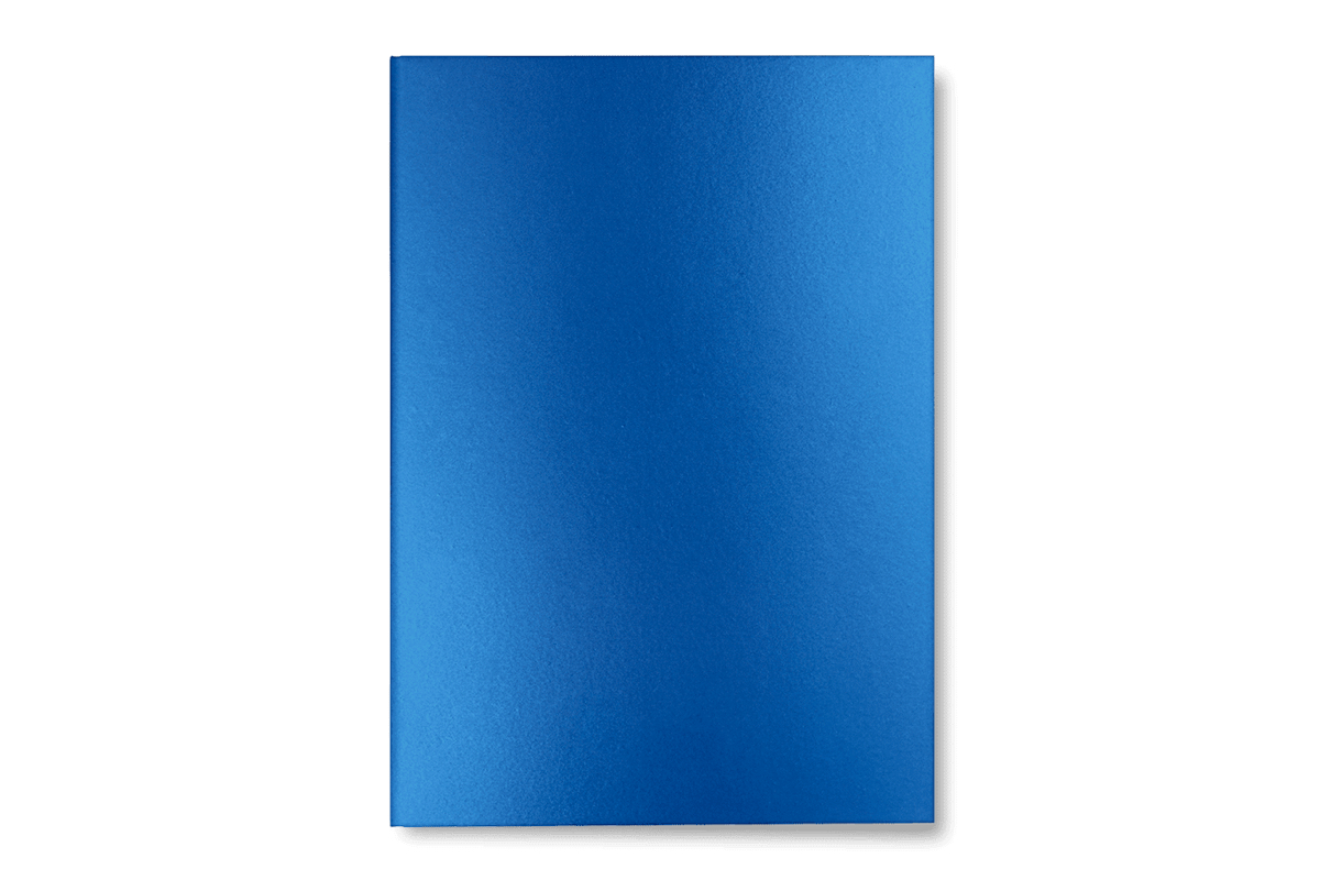 Caran d'Ache COLORMAT-X Blue A5 Notitieboek Ruled