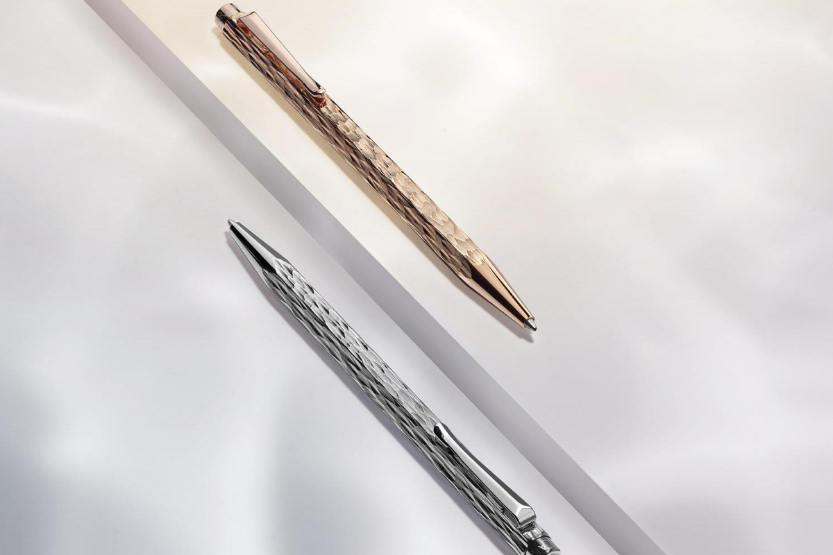 Caran d'Ache Ecridor Venetian Rosegold Ballpoint Pen with Sleeve