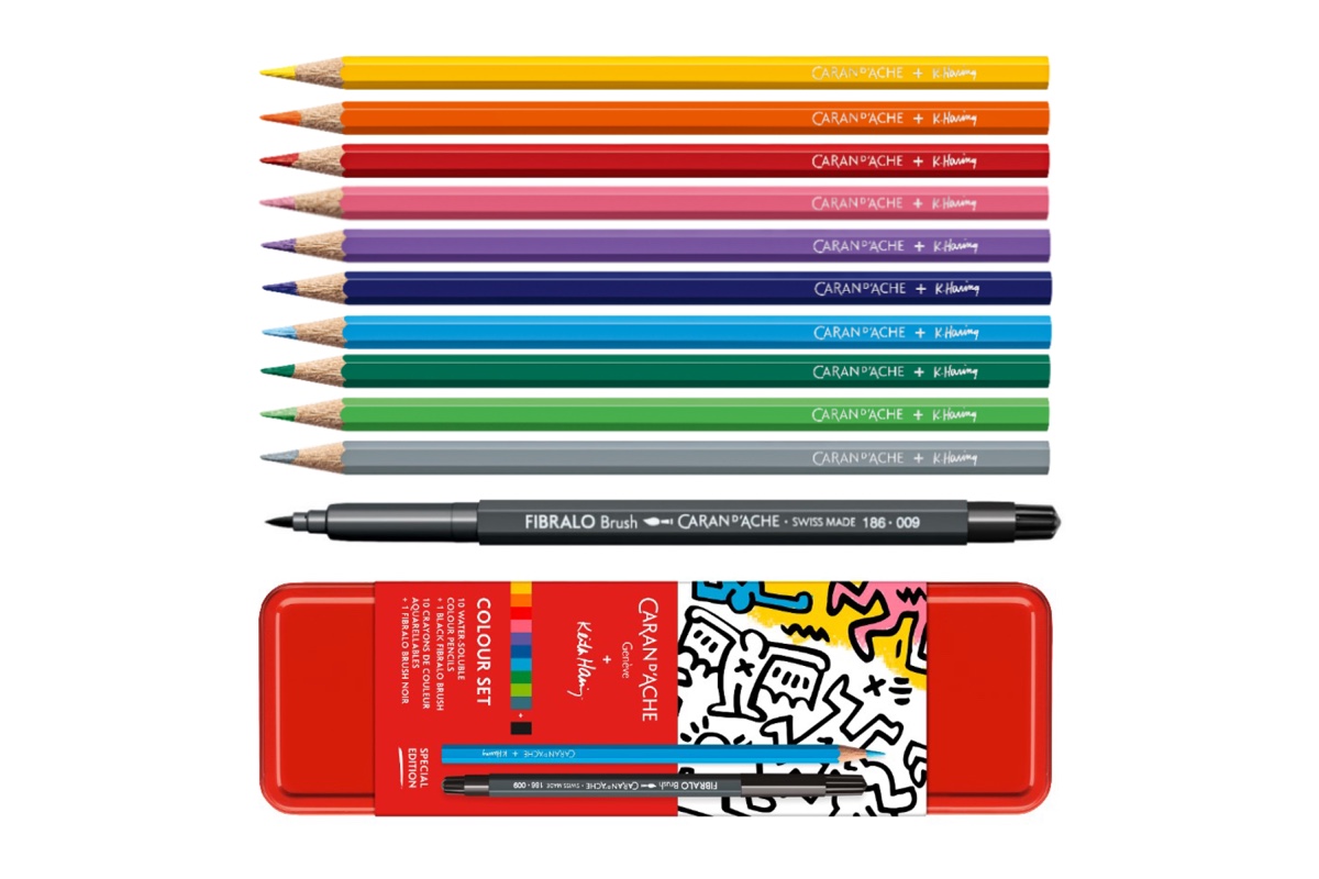 Caran d'Ache Keith Haring Colour Set Special Edition