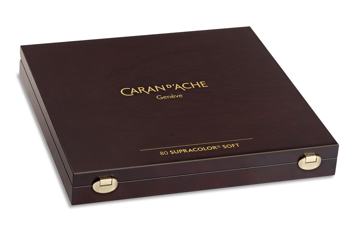Caran d'ache Supracolor 80 in wooden box