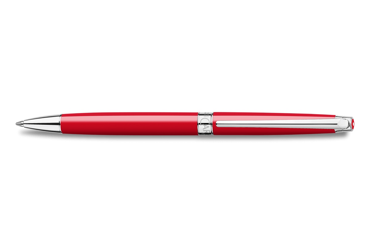 Caran d'Ache Léman Slim Scarlet Red Balpen