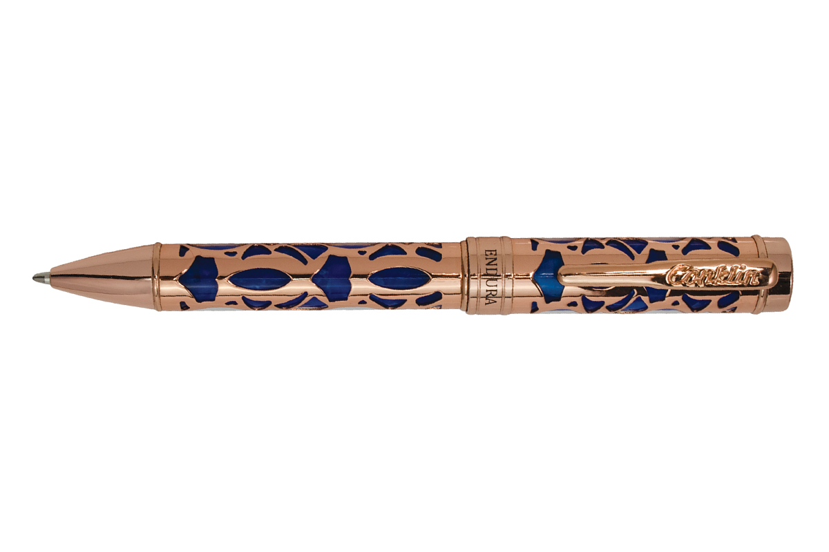 Conklin Endura Deco Crest Blue Balpen