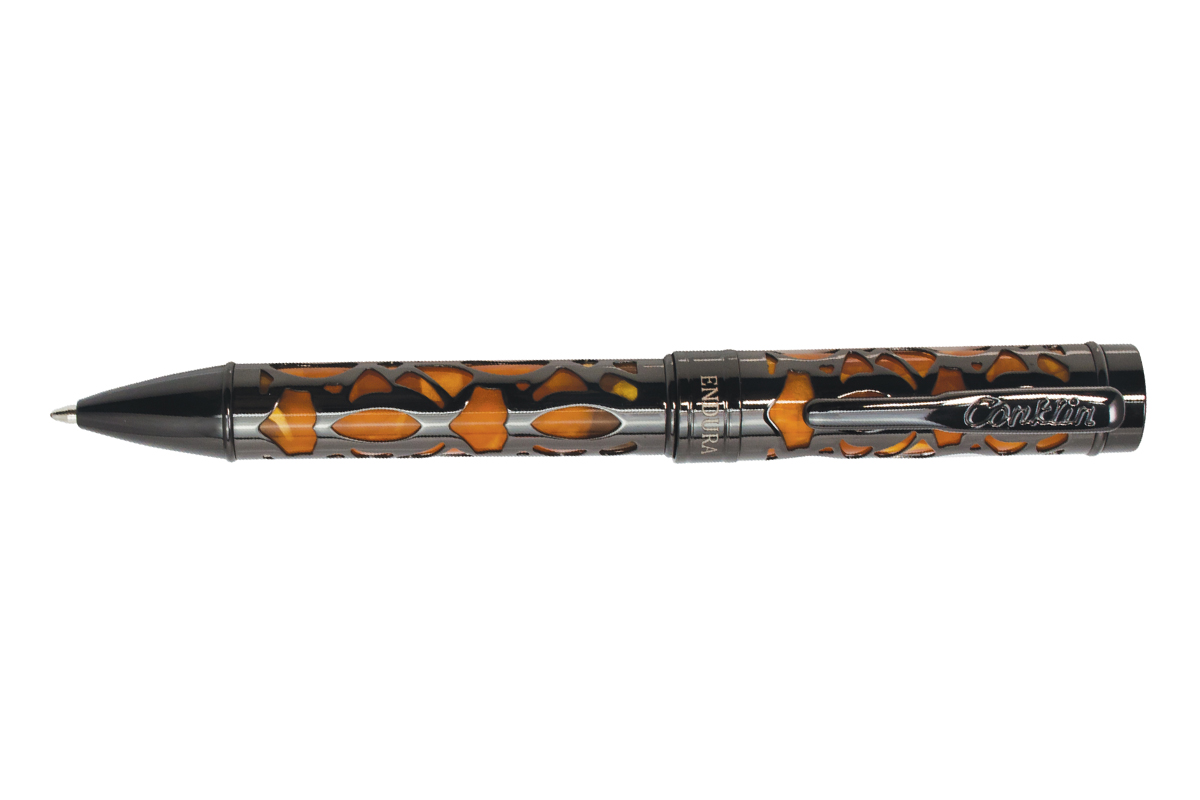 Conklin Endura Deco Crest Orange Balpen